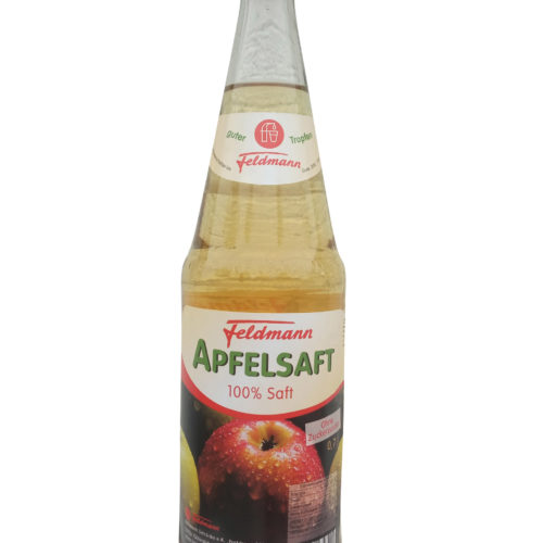 Apfelsaft klar <p><small><FONT COLOR="#000000"> Feldmann Getränke </FONT></small> </p>