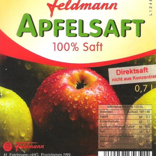 Apfelsaft klar