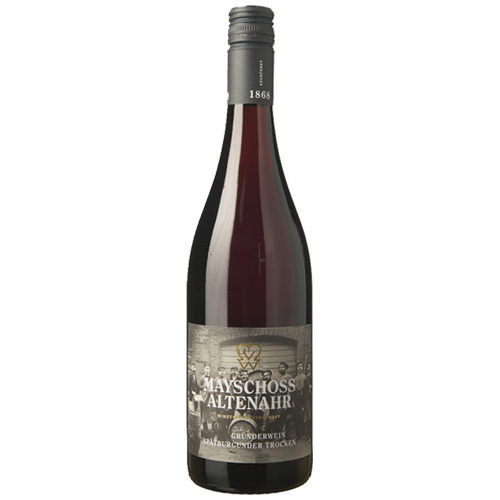 Gründerwein <p><small><FONT COLOR="#000000"> Winzergenossenschaft Mayschoß-Altenahr </FONT></small> </p>Flutwein