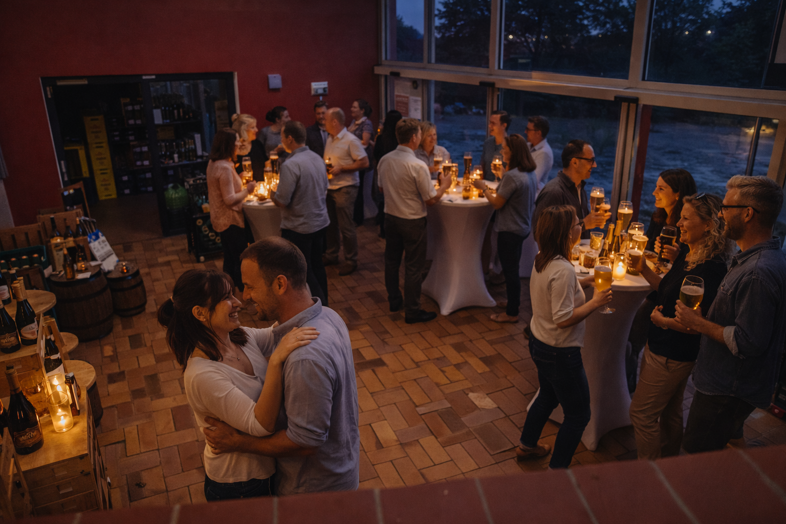 Treffpunkt Vinothek – Draußen feiern